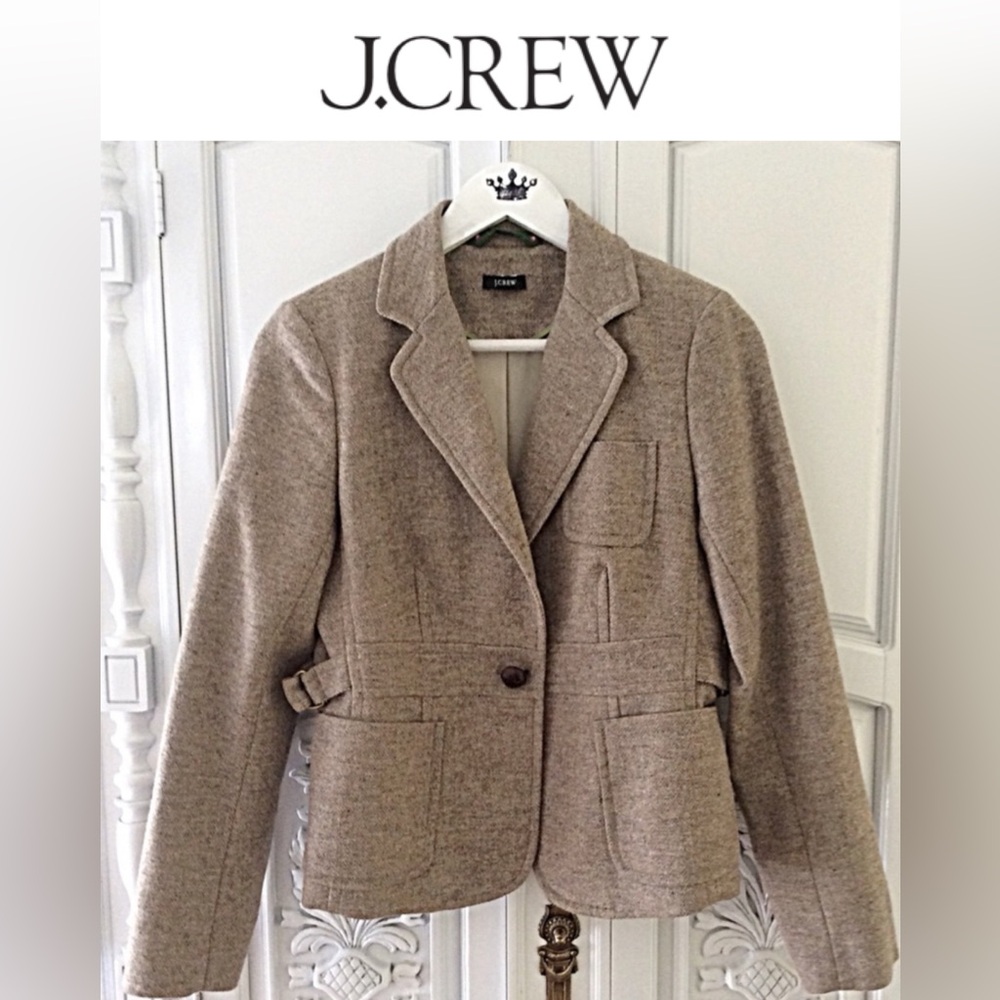 J. Crew Tan Blazer